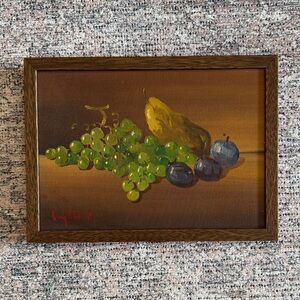 Vintage Original Framed Still Life Painting